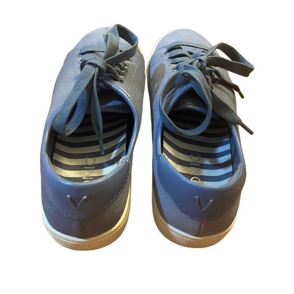 Vionic Brinley Water Resistant Suede Sneakers Blue Size 7 - Picture 6 of 9